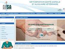 Tablet Screenshot of gipsa.fr
